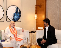 दक्षिणी राज्यों के मुख्यमंत्रियों की बैठक से पहले तमिलनाडु के मुख्यमंत्री विजय ने अमित शाह से की मुलाकात